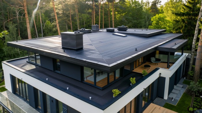 Flat roof installation cost