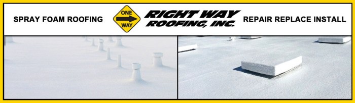 Spray foam roofing contractors near me