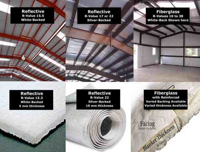 Insulation for metal building roof