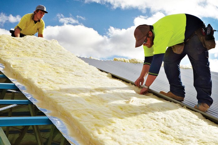 Insulation spray steel foam metal building buildings what options bubble garages type popular another material inch