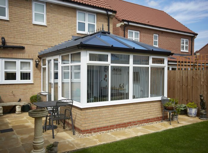 Insulation fitting conservatory panels