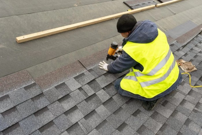 Asphalt shingle roofing contractors