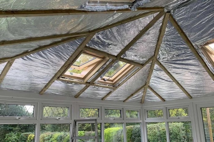 How much is conservatory insulation