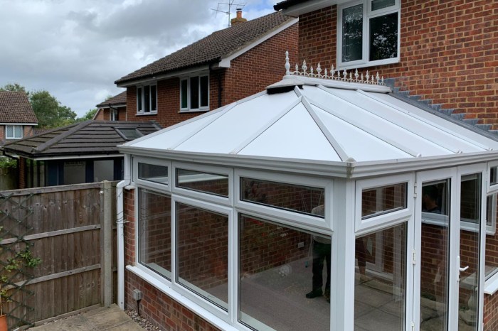 Conservatory insulate glazing