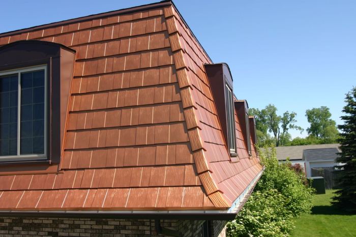 Old roofing shingles