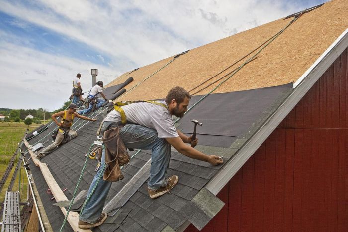 Asphalt shingle roofing company