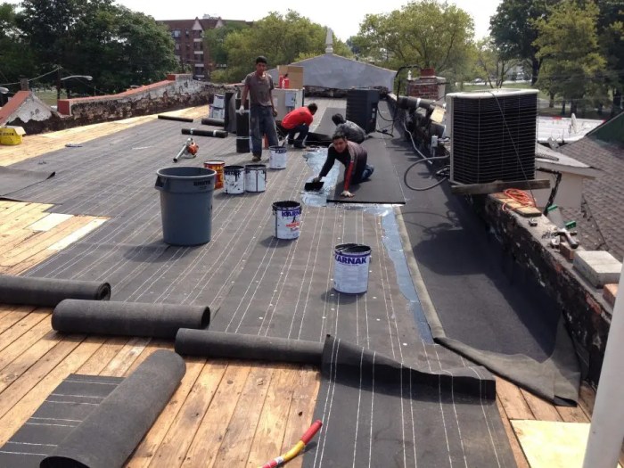 Roofing asphalt aspect trades